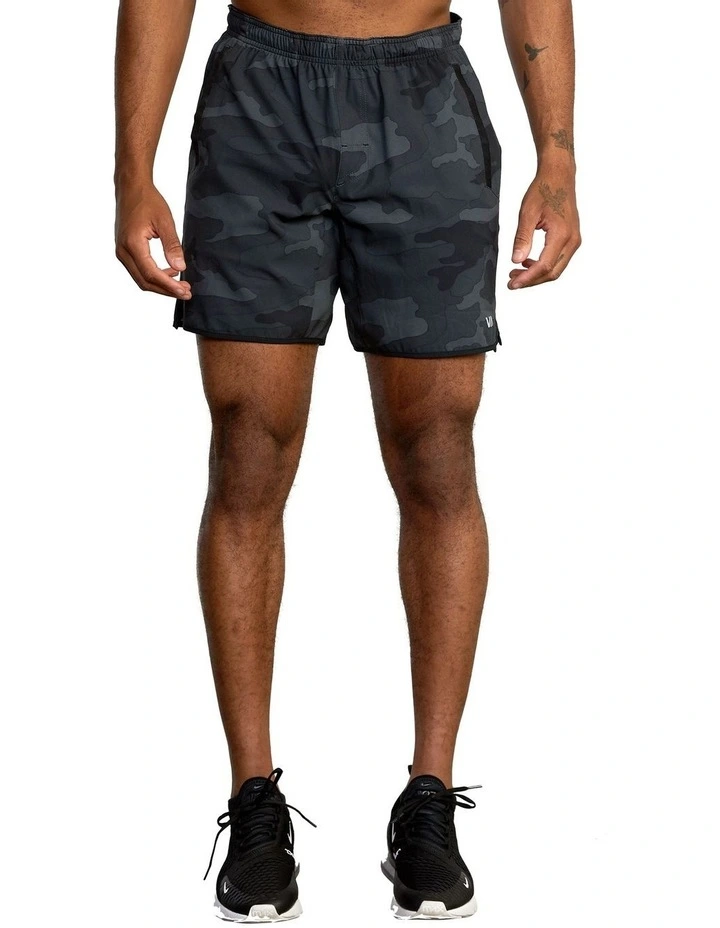 Yogger Stretch 17 Elastic Shorts Grey