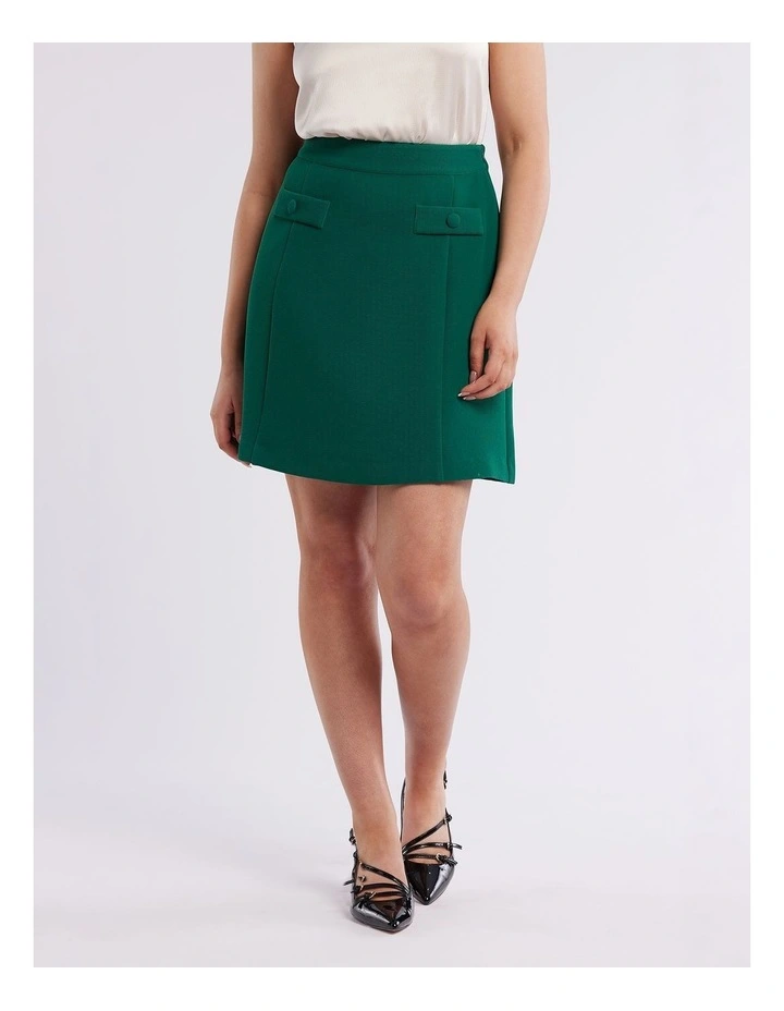 Kathleen Skirt in Jade