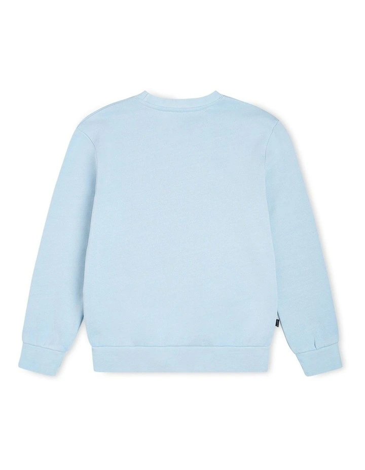 The Marcoola III Sweat Top (8-16 Years) in Powder Blue