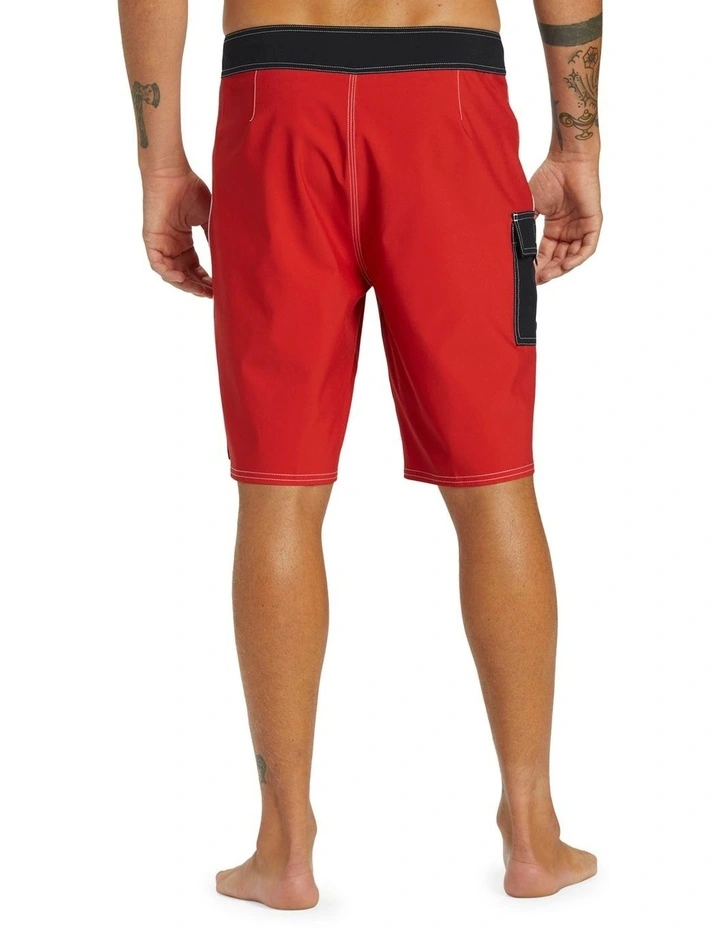 Saturn Solid 21 Boardshorts in Salsa