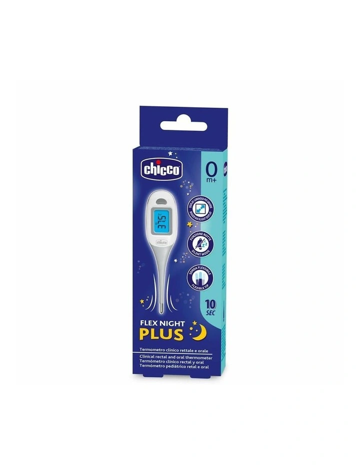 Flex Night Plus Thermometer in White