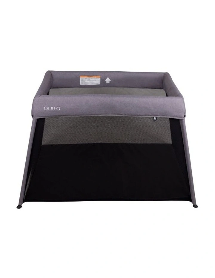 Childcare Outta Travel Cot in Moon Mist