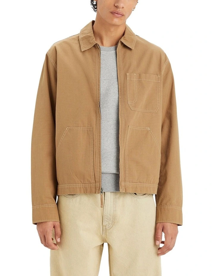 Huber Utility Jacket in Otter
