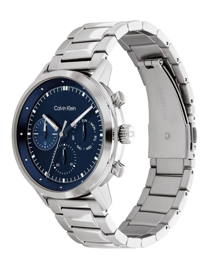 Gauge Silver Stainless Steel Watch 25200063