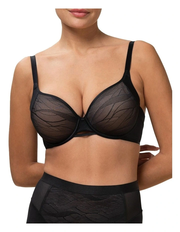 Airy Sensation T-Shirt Bra in Black