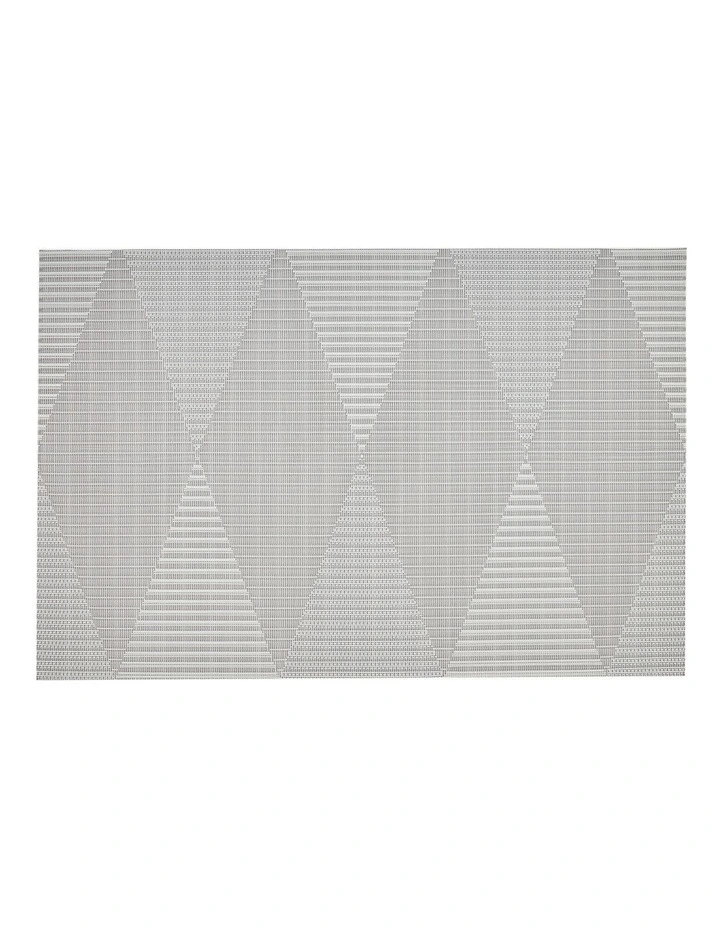 Table Accents Placemat 45x30cm Diamond in Light Grey