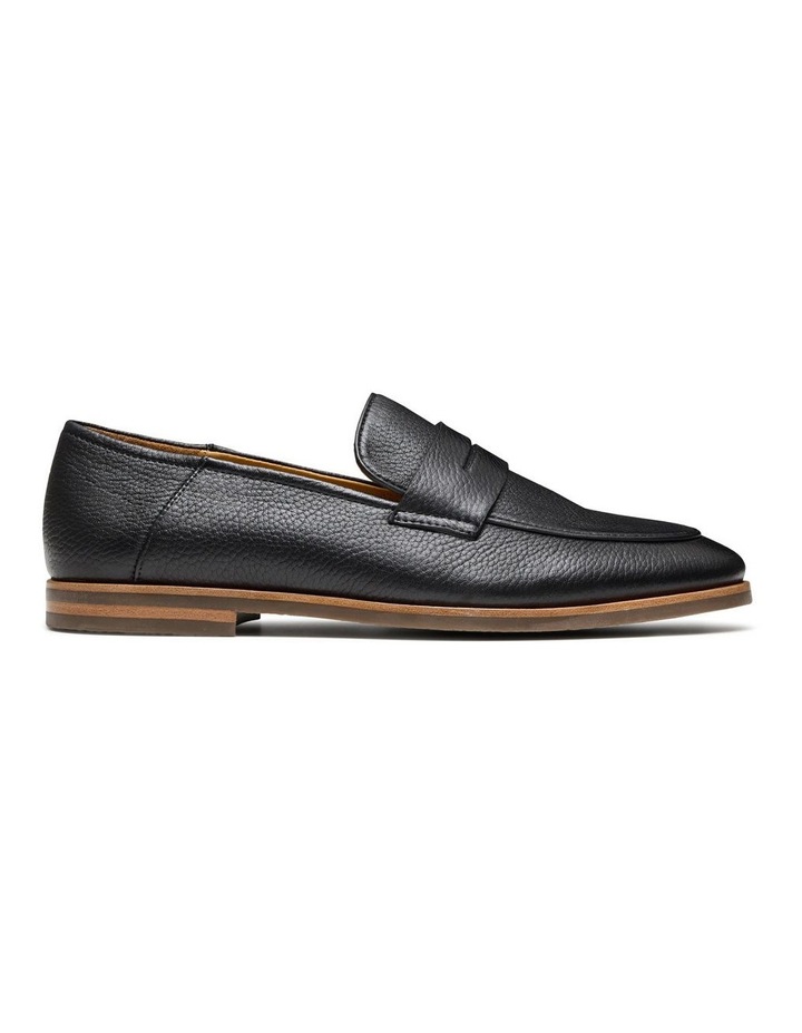 Giacomo Leather Loafers in Black