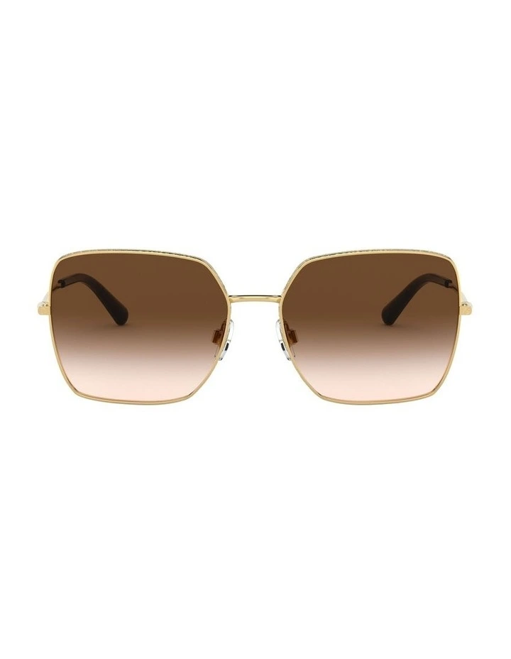 DG2242 Gold Sunglasses