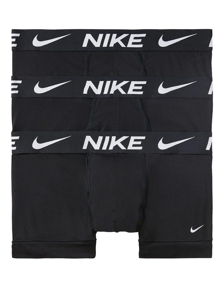 Essential Micro Trunks 3 Pack in Black