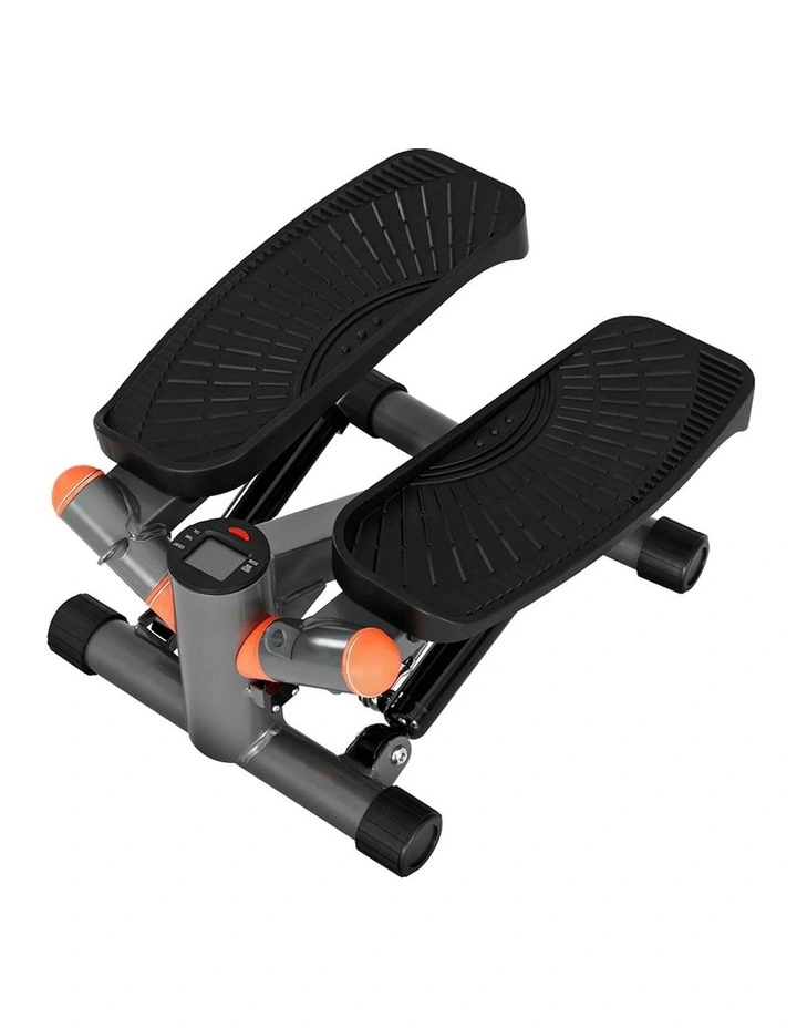Mini Stepper with Resistance Rope Aerobic Trainer 150kg in Grey