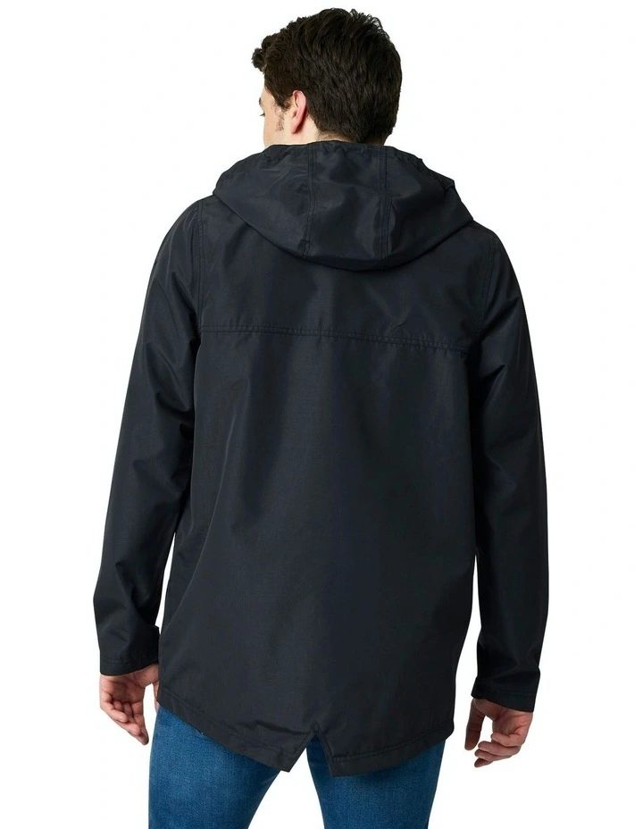 Wolf Waterproof Jacket in Black