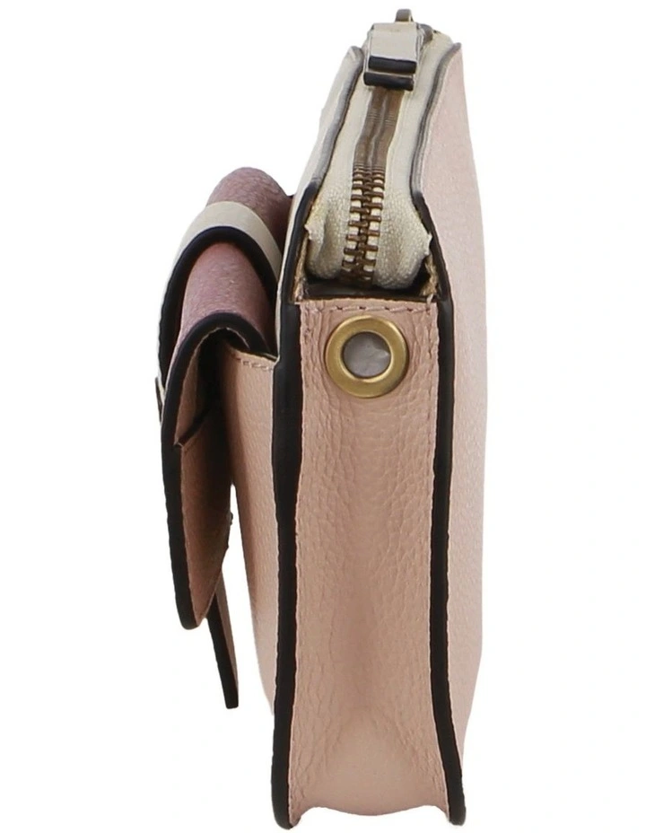 Leather Cross-Body in Multi