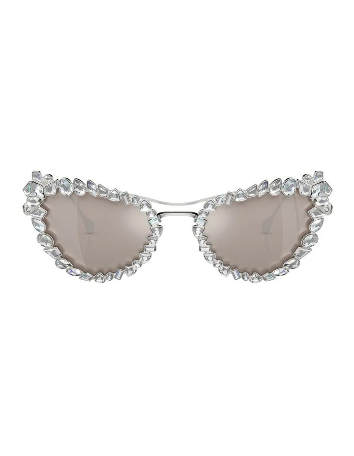 SK7011 Sunglasses in Silver