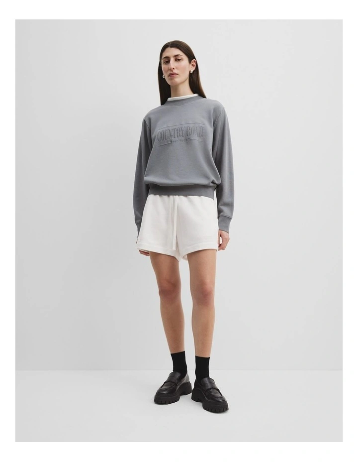 Verified Australian Cotton Heritage Sweat in Mineral