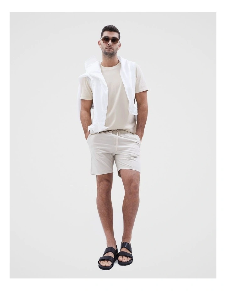 Relaxed T-Shirt in Sand