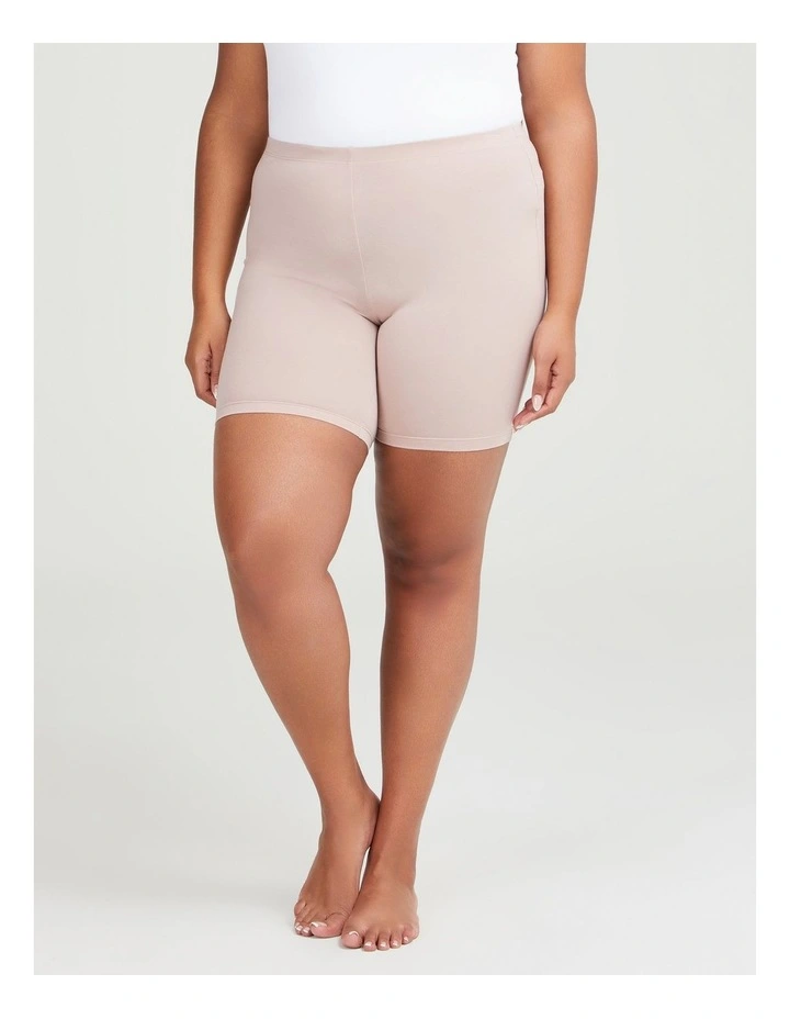 Australian Cotton Anti Chafe Shorts in Blush