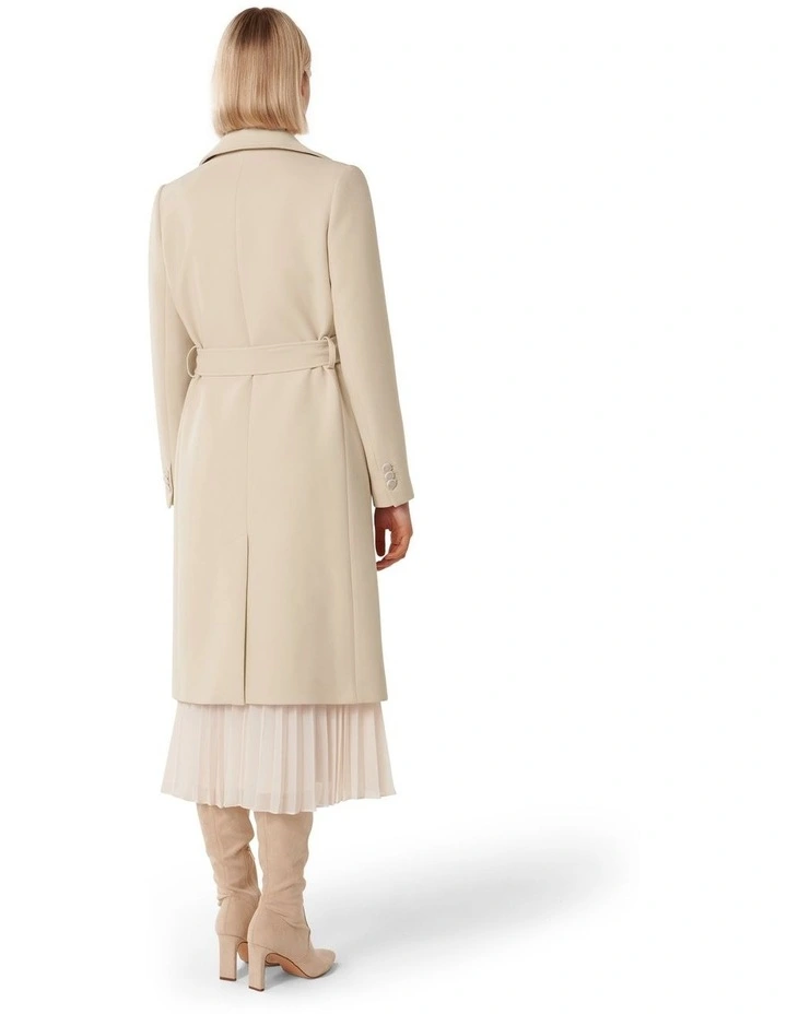 Claire Trench Coat in Cream