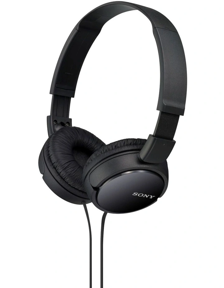 Zx110 Smartphone Headphones Black MDRZX110APB