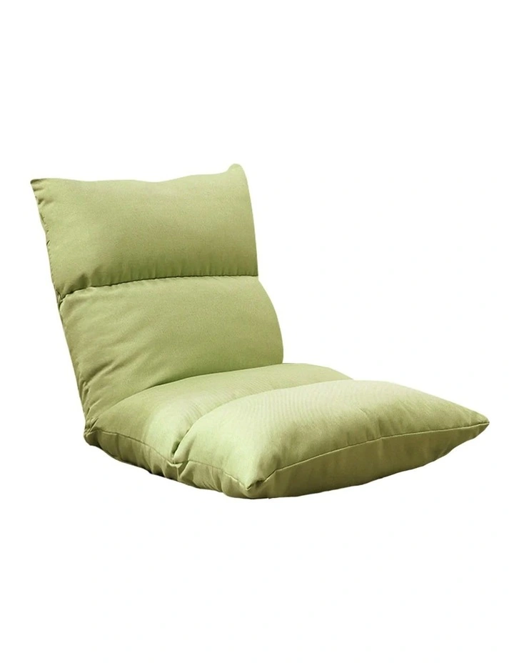 Floor Lounge Recliner Chair in Yellow Green