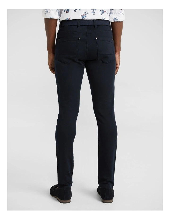 Nicol Skinny Chinos in Blue