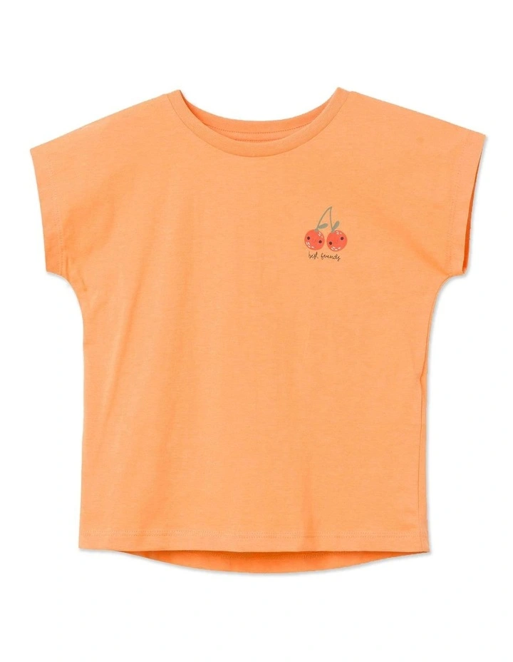 Varuitti Top in Orange