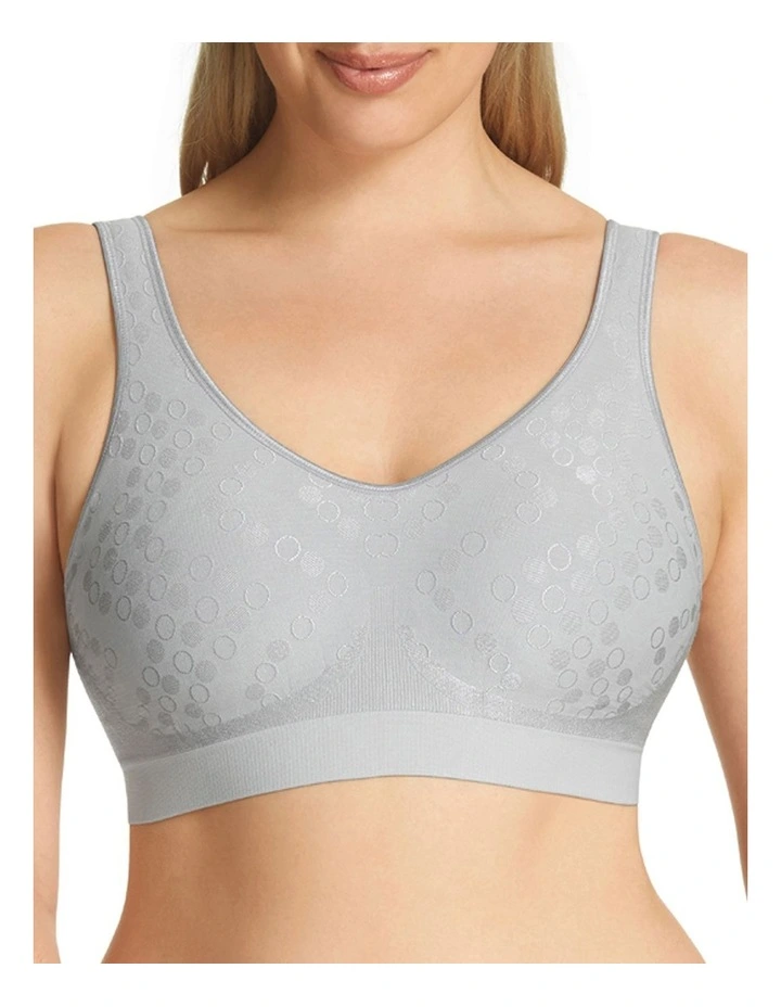 Play Comfort Revolution Dot Wirefree Bra in Grey
