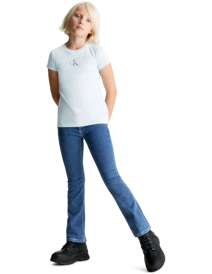 Micro Monogram Top in Keepsake Blue
