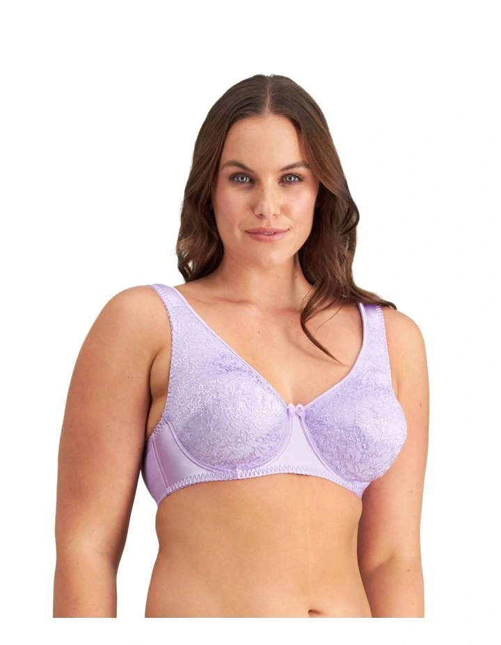 Charlotte Underwire Bra in Lavender