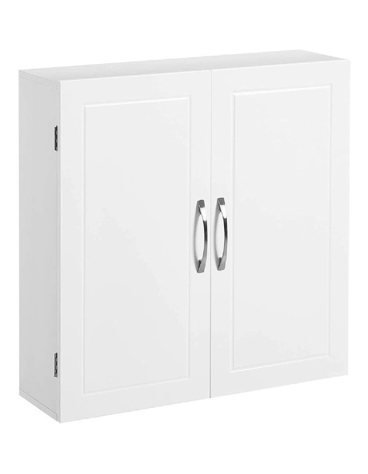 Wall Cabinet with 2 Doors in White