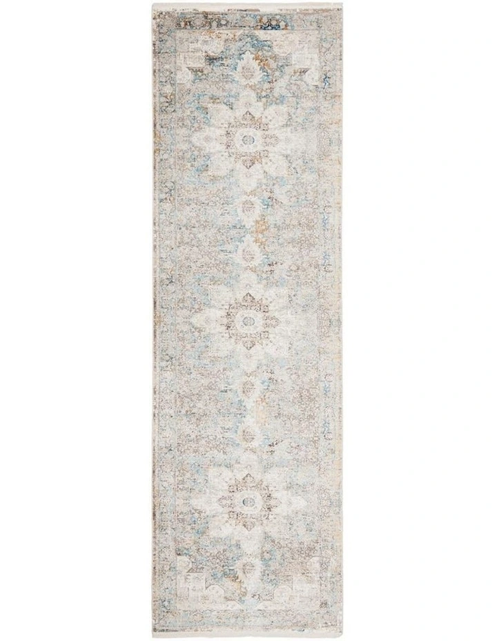 Reflections 104 Runner Rug In Blue