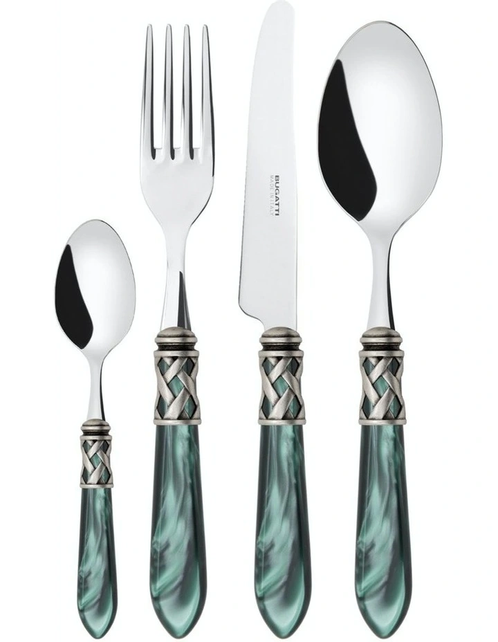 Aladdin 24-piece Cutlery Set in Green