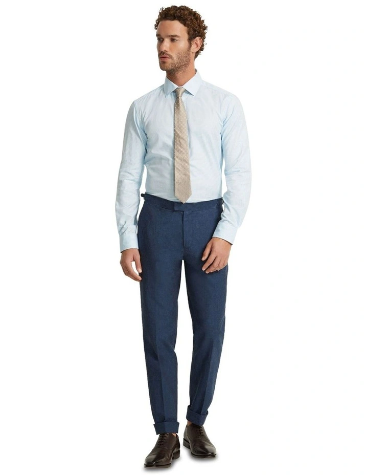 Beckton Dobby Shirt in Aqua