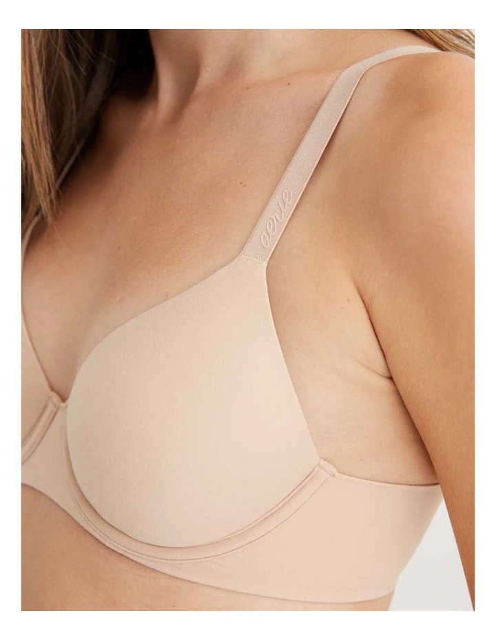 Smoothez Full Coverage Lightly Lined Bra in Sands
