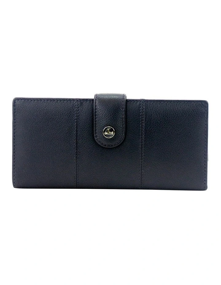 Eden Continental Wallet in Navy