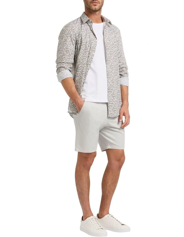 Brayden Chino Short in Putty
