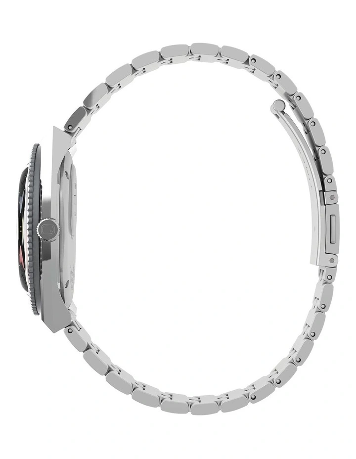 Q GMT Stainless Steel TW2V38000 Watch in Silver