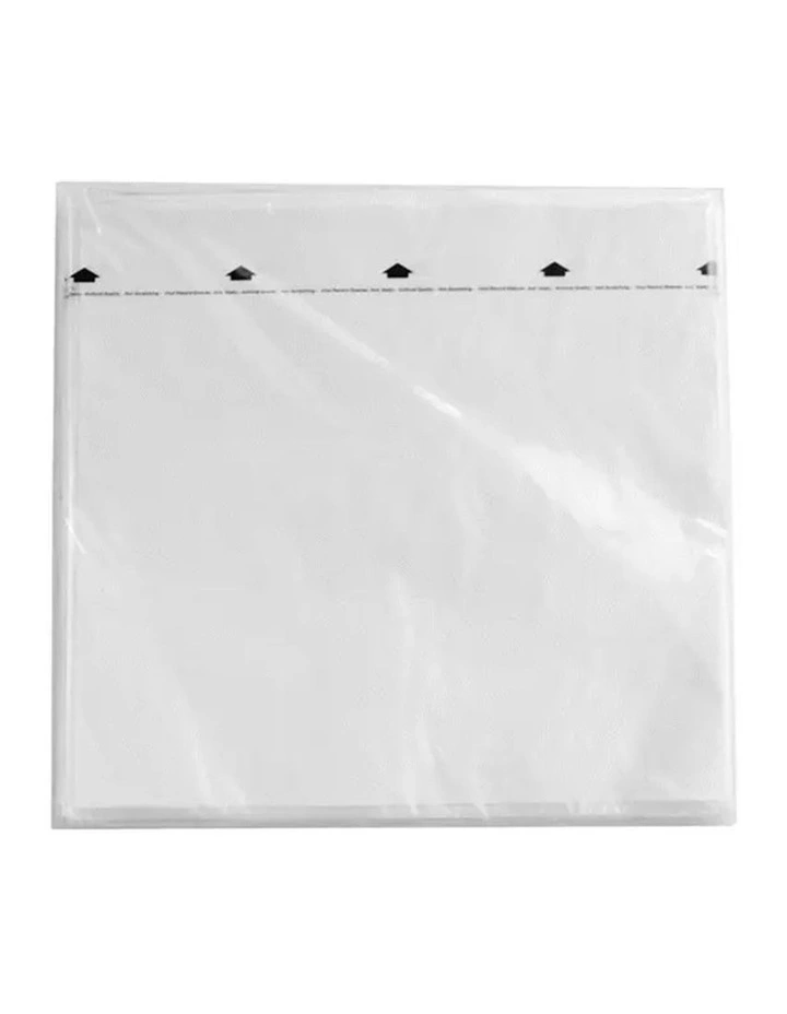 Goka Rice Paper Inner Sleeve for Record Vinyls 50 Pack in Clear