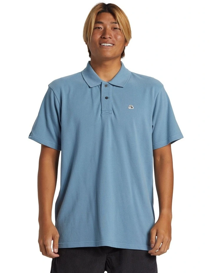 DNA Polo Shirt in Blue Shadow