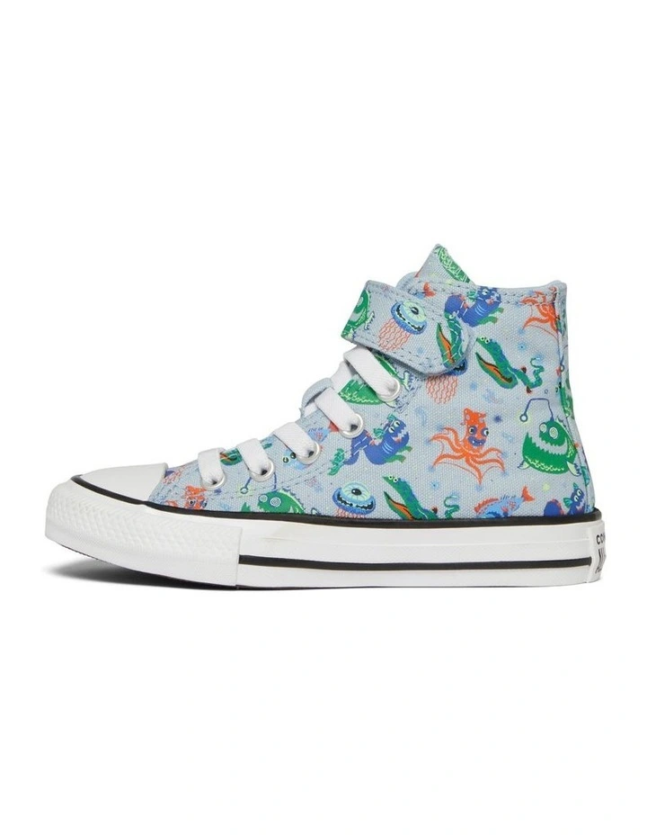 Chuck Taylor All Star 1V High Summer Subs Youth Sneakers in Light Blue