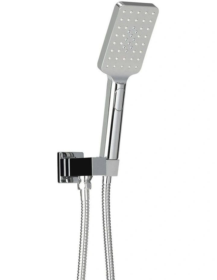 3.1 High Pressure Handheld Shower Head Holder in Silver