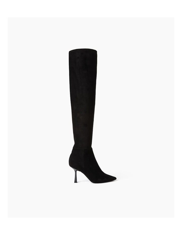 Sibella Knee High Boot in Black