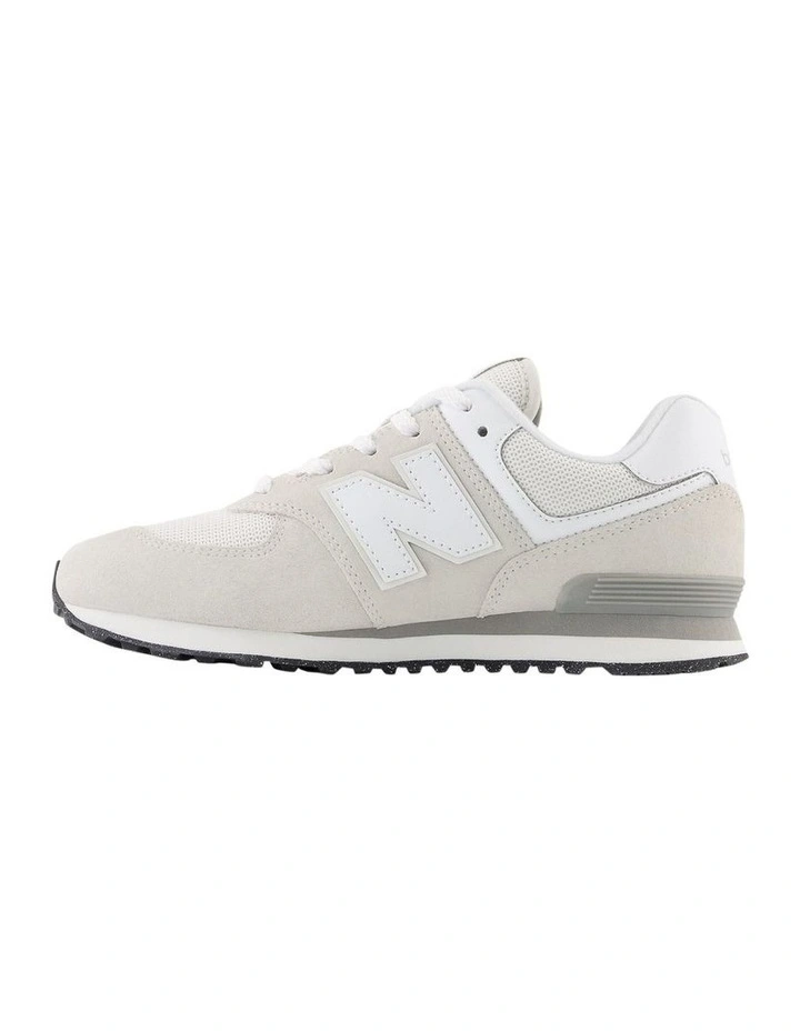 574 V1 Laces Grade School Sneakers in Grey