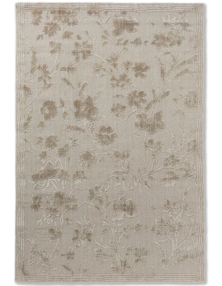 Rye Natural 081901 Rug in Stone