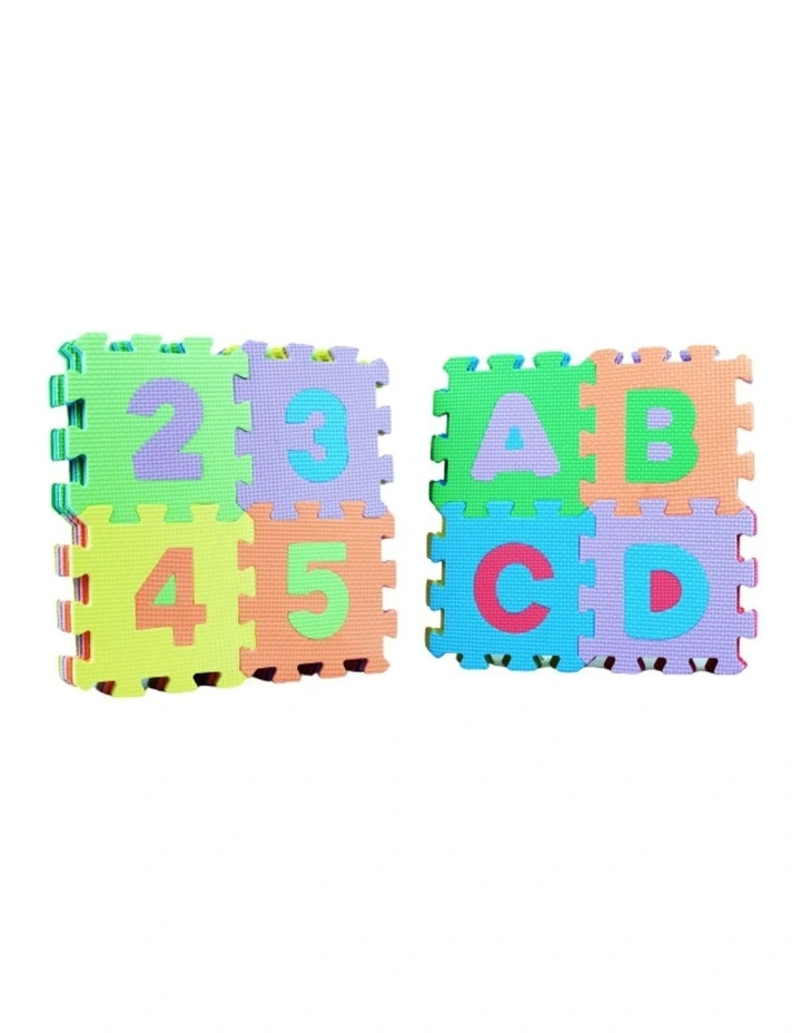Eva Mini Alphabet and Numbers 36 Pack