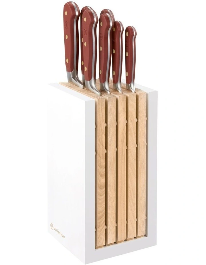 Classic Knife Block Set 8 Piece in Sumac