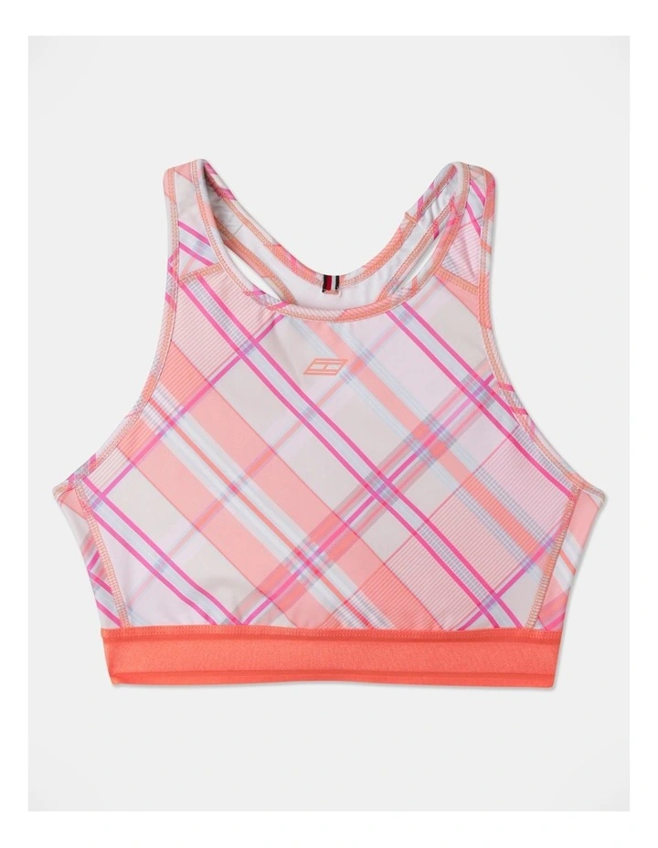 Intensity All-Over Print Bra in Pink Multi