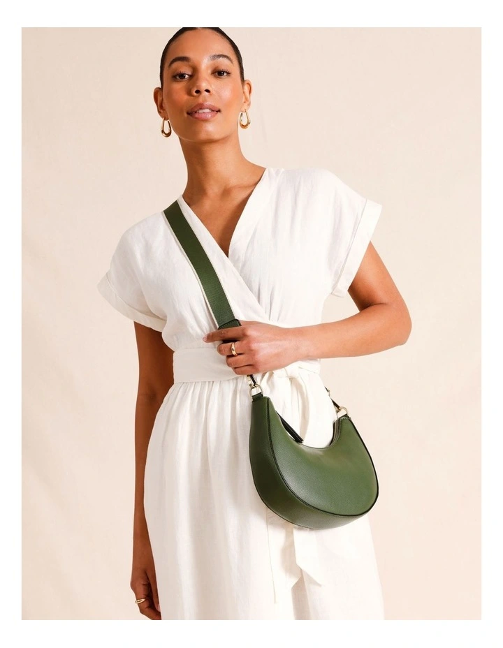 Lebec Crossbody Bag in Forest