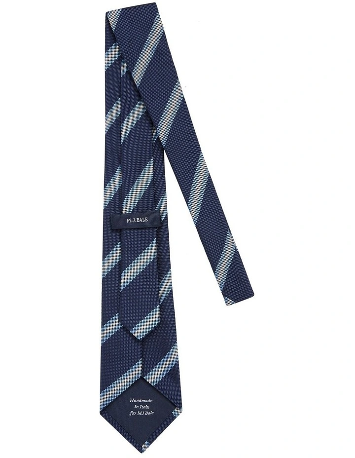 Casoni Tie in Navy/Sky