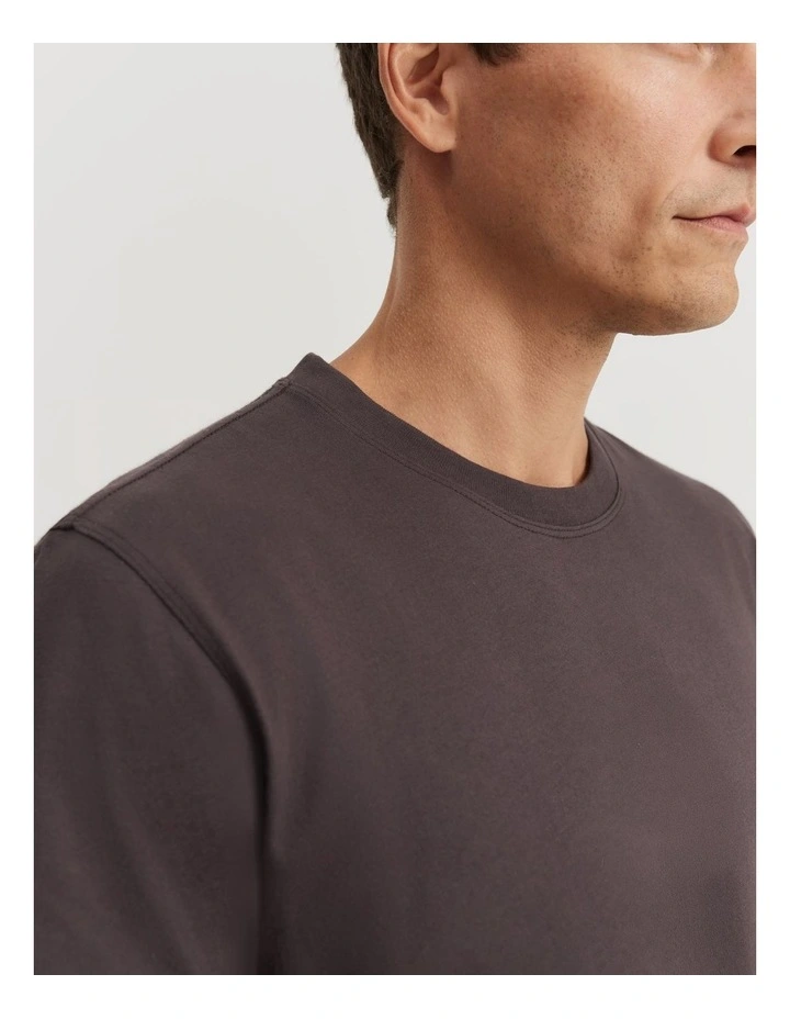 Australian Made T-shirt in Eggplant