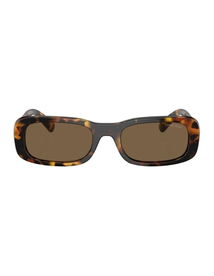 MU 08ZS Sunglasses in Tortoise